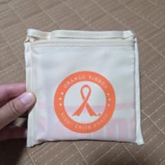 Orange Ribbon エコバッグ 折りたたみのサムネイル