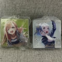 学園アイドルマスター　アクリルブロックチャーム 紫雲清夏&葛城リーリヤのサムネイル