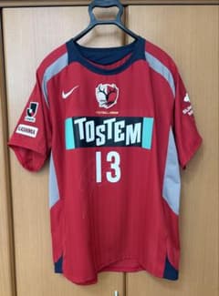 鹿島アントラーズ 2006 レプリカユニフォーム #13 柳沢敦 直筆サイン