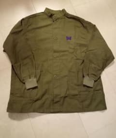 ニードルス　Needles S.C. Army Shirt Sサイズ カーキのサムネイル
