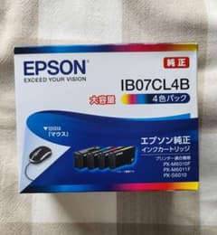 EPSON 純正 インクカートリッジ IB07CL4B 大容量 - メルカリ