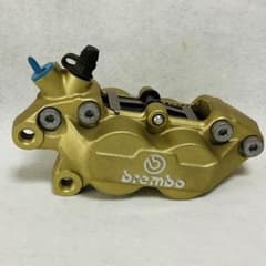 新品未使用】ブレンボ 40mm 4POT キャストキャリパー ゴールド - メルカリ