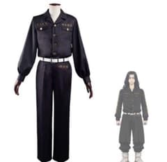 東京リベンジャーズ 場地圭介 コスプレ 特攻服　ウィッグおまけ