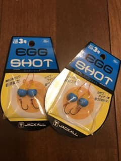 EGG SHOT 3号 ツリヨカクンカラー 新品未使用 JACKALLのサムネイル