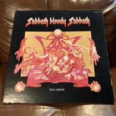 LP Black Sabbath 血まみれの安息日 ブラックサバス レコード - メルカリ