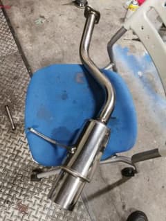 エッセ/L235S アクセルコール 砲弾型マフラー　リアピースのサムネイル