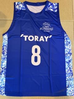 東レアローズ 静岡 #8 バスケ風ユニフォームシャツのサムネイル