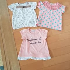 90サイズ　Tシャツ3枚セットのサムネイル