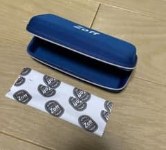Zoff メガネケース 青のサムネイル