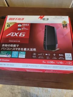AirStation WSR-5400AX6-MB マットブラックのサムネイル