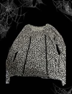 PUNKヒョウ柄トップスY2Kのサムネイル