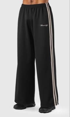 LYFT 2LINE SIDE TAPE TRACK PANTS - BLACKのサムネイル