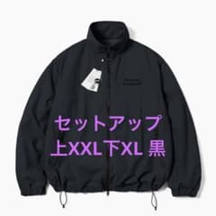 正規品　ennoy エンノイ　シャカシャカ　上XXL 下XL ブラックのサムネイル