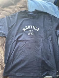 NAUTICA Tシャツ ネイビーのサムネイル