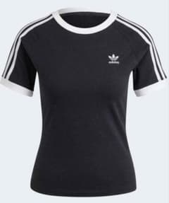 adidas originals スリーストライプス スリムラグラン半袖Tシャツのサムネイル