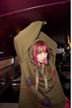 Candy Stripper✖️LiSA パーカー カーキのサムネイル