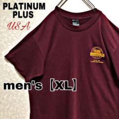 【PLATINUM PLUS】USA製 90’s メールハンドラーロゴTのサムネイル
