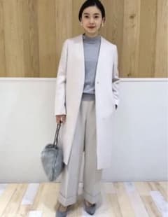 グリーンレーベルリラクシング コート ノーラペルコートのサムネイル