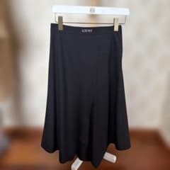 LOEWE フレアスカート ブラック サイズ36 LOEWE フレアスカート ブラック サイズ36 - メルカリ