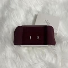 美品】H&D ハートモチーフ ピアス プラチナpt900 - メルカリ