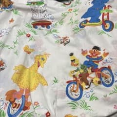 Sesame Street ビンテージ ベッドシーツ - メルカリ