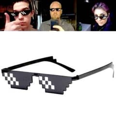 クレーンゲームで4000円かかったサングラス 新品】SNS映え！GiGo レトロ カラフル モザイク ドット