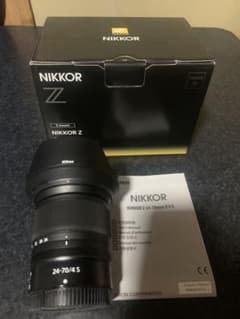 Nikon Z24-70f4S zレンズのサムネイル