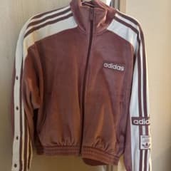 adidas originals トラックジャケット ピンク ベロアのサムネイル