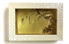 黄金 龍 龍鱗 金運 開運 風水 絵画 廣石作品 ドラゴンアート - メルカリ