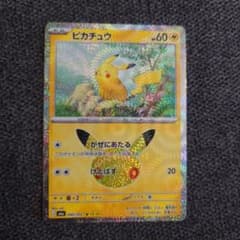 ピカチュウ MEGA 拡張パック 30th CELEBRATION キラ 04…のサムネイル