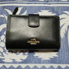 ミカド様専用COACH☆財布✩黒のサムネイル