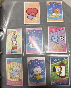 BT21 ステッカー 8枚セットのサムネイル