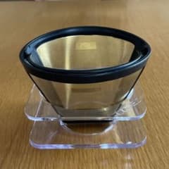 cores コーヒードリッパー ゴールドフィルター ホルダー付きのサムネイル