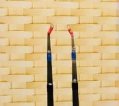 ワカサギステンレス穂先　右手用 左手用2セット ワカサギステンレス穂先 右手用 左手用2セット 全長約225ミリ - メルカリ