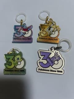 ポケモン 30周年 Poke-Charm ロゴマスコット2 めじるしアクセサリーのサムネイル