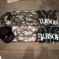 ミズノ　草野球ユニフォーム キャップセット　＋イチロー袋　練習着 ミズノ 草野球ユニフォーム キャップセット ＋イチロー袋 練習着