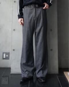 Hype グレー ワイドスラックスのサムネイル