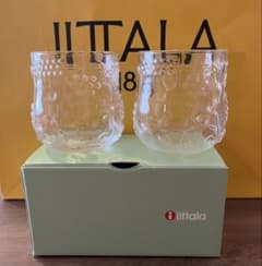 【美品】イッタラ フルッタ タンブラー クリア2個セット