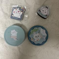 3 점 [익명 배송] 치이카와 쁘띠 캔 아노코 키링 쿠라 스시 마그넷
