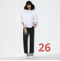 UNIQLO ストレッチスリムアンクルジーンズ　26（丈標準68cm）のサムネイル