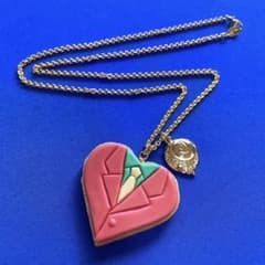 [Excellent Condition] Q-pot. x Sailor Moon Three Lights Hoshino Hikari Necklace