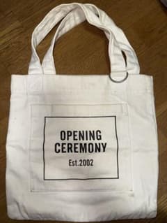 OPENING CEREMONY トートバッグ ホワイト オープニングセレモニーのサムネイル
