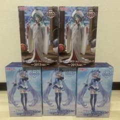 初音ミク フィギュア 5体セット 2012ver.2013verのサムネイル