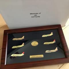 [新品未使用］ JAL 747 family メモリアルピンズセットのサムネイル