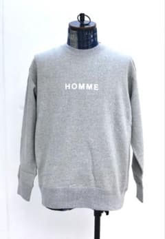 COMEM des GARCONS　HOMME ロゴ スウェット グレーのサムネイル
