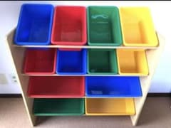 おもちゃ箱 ラック おもちゃ収納のサムネイル