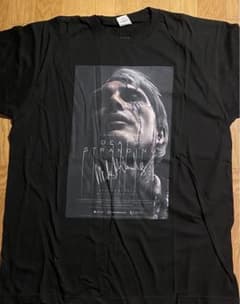 デスストラディング　マッツミケルセンサイン　Tシャツ Tシャツ ブラックのサムネイル