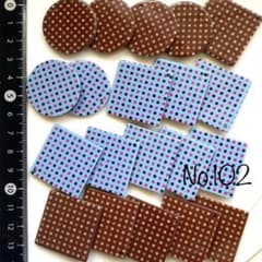 No.102 アクリル　ドット　チャーム　まとめ売りのサムネイル