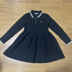 CC刺繍 ブラックポロシャツワンピースのサムネイル