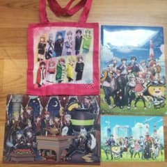 カラフルピーチ からぴち 全員集合 クリアファイル 下敷き エコバッグ